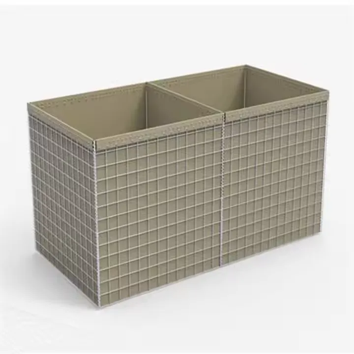 double wire mesh fence